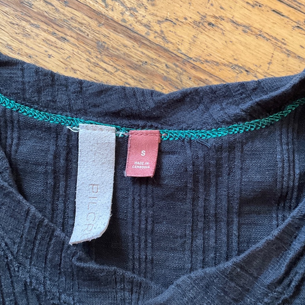 Anthropologie Pilcro Black Tank Top - Picture 2 of 3